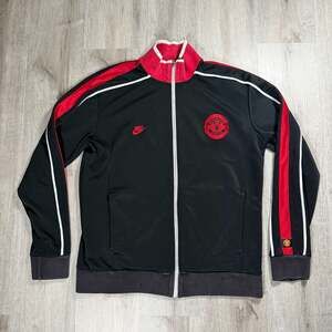 Mens 2008-09 Manchester United Nike Track Jacket Full Zip XL